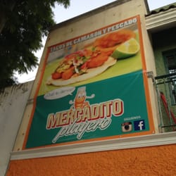 Mercadito Playero - El letrero