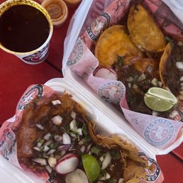 Spider Tacos and PDX Sampler with Consome Spider Tacos and PDX Sampler with Consome