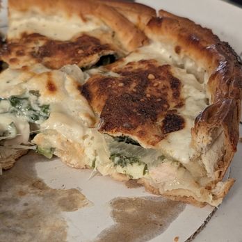 Giordano's - White Sauce Deep Dish Pizza with Chicken & Artichokes - Pizza Near Me - Indianapolis, Indiana
