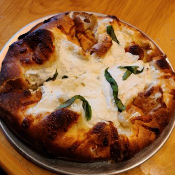 Stoned Pizza Kitchen - Bianca add basil - Pizza Near Me - Stone Mountain, Georgia