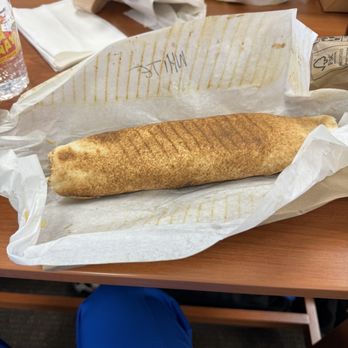 Pita Way - Novi West Oaks - Customize sandweech with grilled white meat, pickles, yellow rice, lettuce and chipotle fire sauce - Mediterranean Near Me - Novi, Michigan
