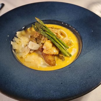 La Pata Gorda - Catch of the Day (Risotto and Seabass) - Seafood Near Me - Coral Gables, Florida La Pata Gorda - Catch of the Day (Risotto and Seabass) - Seafood Near Me - Coral Gables, Florida