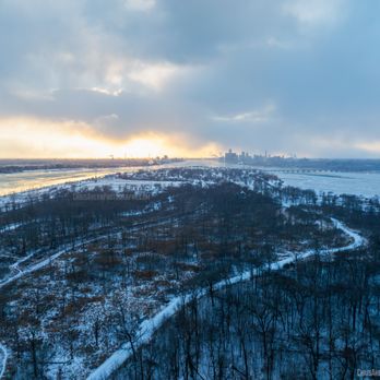 Belle Isle Park - Belle Isle aerial view (Photo credit: Chris Ahern Photography) - Parks Near Me - Detroit, Michigan