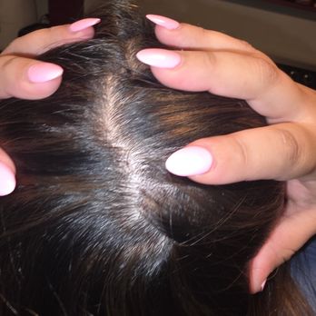 Renaissance Salon and Day Spa - My hair is dark as hell. No type of dimension, no blending techniques what so ever.. - Nail Salons Near Me - Billings, Montana