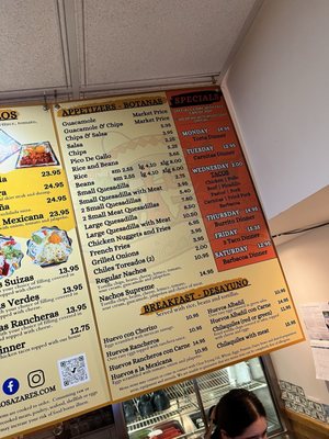 Menu photo 1 Los Azares Mexican Grill Des Plaines, IL Menu photo 1 Los Azares Mexican Grill Des Plaines, IL