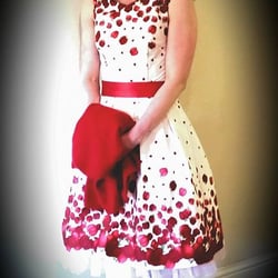 The Edinburgh Sewcial Club - fab dress made during a 6 week course!