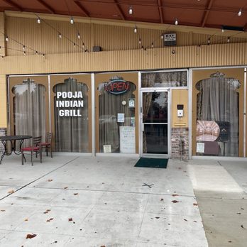 Pooja Indian Grill - Front door - Indian Near Me - West Sacramento, California