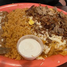 Chilaquiles with Carnitas Chilaquiles with Carnitas