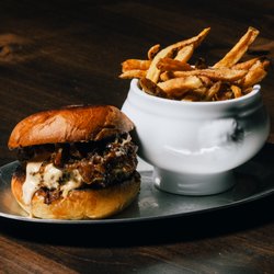 Double Standard - Burger & French fries.