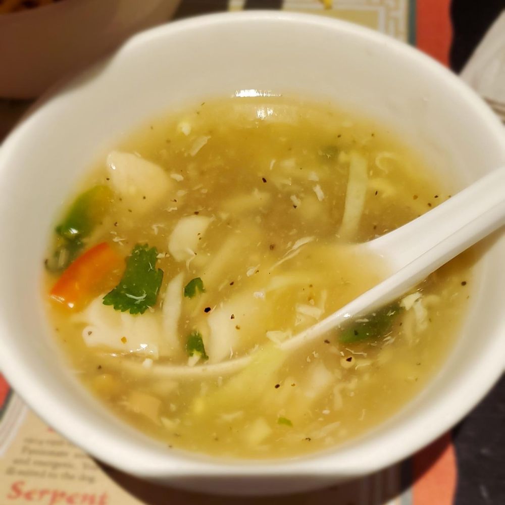 Hakka Ren - Chicken Manchow Soup - Chinese Near Me - Mississauga, Ontario Hakka Ren - Chicken Manchow Soup - Chinese Near Me - Mississauga, Ontario