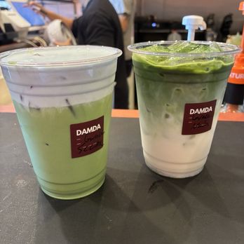 Damda - Naju pear, salted caramel cream matcha - Coffee & Tea Near Me - Los Angeles, California