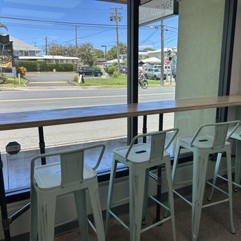 Chillest Shave Ice - Counter alongside front window - Shaved Ice Near Me - Honolulu, Hawaii