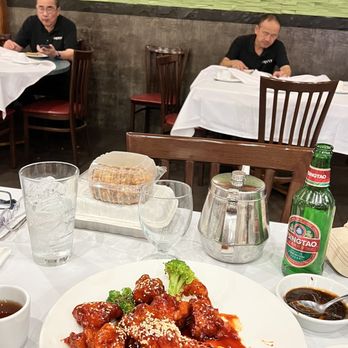 The Orient Restaurant - Sesame chicken with my new best friends. - Dim Sum Near Me - Bethpage, New York The Orient Restaurant - Sesame chicken with my new best friends. - Dim Sum Near Me - Bethpage, New York
