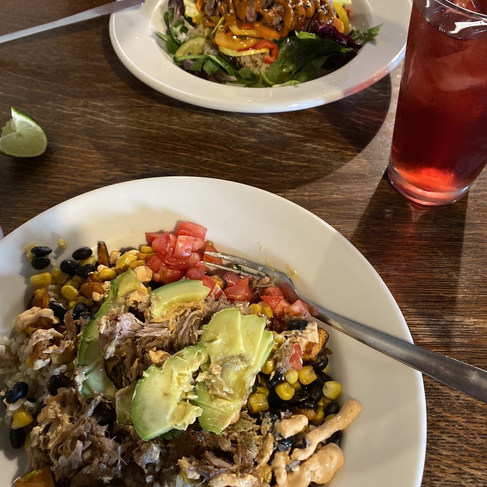 Thai Bowl and south west bowl - yummy! Thai Bowl and south west bowl - yummy!
