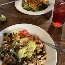 Thai Bowl and south west bowl - yummy! Thai Bowl and south west bowl - yummy!
