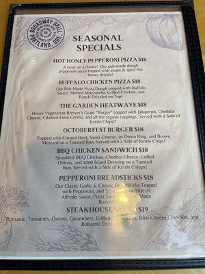Menu photo 5 Broadway Grill & Brewery Portland, OR Menu photo 5 Broadway Grill & Brewery Portland, OR