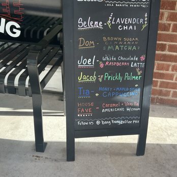Bang Bang Coffee - Menu - Coffee & Tea Near Me - Phoenix, Arizona