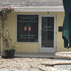 Tommy Massage Studio - Front door