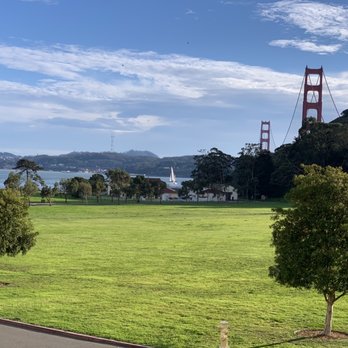 Farley - View from the front porch of the cafe. - Bars Near Me - Sausalito, California