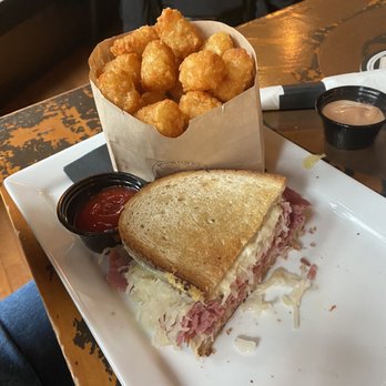 Murphy's Providence - Rueben with tator tots. - Delis Near Me - Providence, Rhode Island Murphy's Providence - Rueben with tator tots. - Delis Near Me - Providence, Rhode Island
