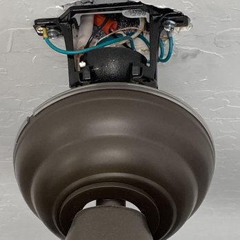 Fanco - This photo shows the installation partially on the drywall and partially on the bracket. The fan should be flush to the bracket. - Lighting Fixtures & Equipment Near Me - Las Vegas, Nevada Fanco - This photo shows the installation partially on the drywall and partially on the bracket. The fan should be flush to the bracket. - Lighting Fixtures & Equipment Near Me - Las Vegas, Nevada