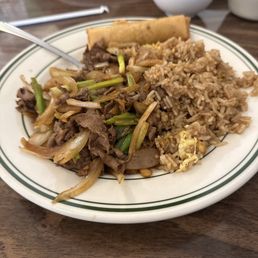 Mongolian beef Mongolian beef