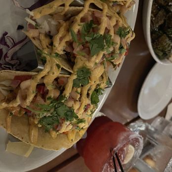 Brahma Bar and Grill - Chipotle Lime Shrimp Tacos - New American Near Me - Fair Oaks, California