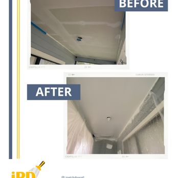 IPatchDrywall - Ceiling repair, texture and painting. - Drywall Installation & Repair Near Me
