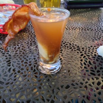 Crabby's Oyster Bar - Bloody Mary Shooter - Seafood Near Me - Jensen Beach, Florida Crabby's Oyster Bar - Bloody Mary Shooter - Seafood Near Me - Jensen Beach, Florida