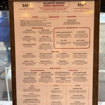 AMBAR Restaurant, Capitol Hill - Menu - Modern European Near Me - Washington, DC, District of Columbia