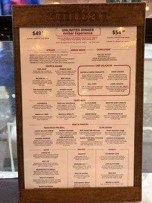 Menu photo 8 AMBAR Restaurant, Capitol Hill Washington, DC, DC