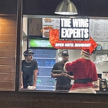 Wingstop - Santa and the Wingstop Team. They're Nice List all the way! - Chicken Wings Near Me - Glen Ellyn, Illinois Wingstop - Santa and the Wingstop Team. They're Nice List all the way! - Chicken Wings Near Me - Glen Ellyn, Illinois