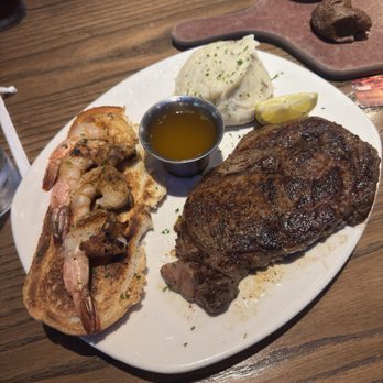 Outback Steakhouse - 13oz Rockhampton Ribeye* & Choice of Shrimp - Steakhouses Near Me - Louisville, Kentucky