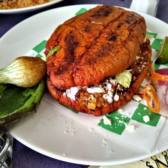 La Corona - Pambozo filled with Chorizo Potatoes and Cheese  OMG - Mexican Near Me - Dearborn Heights, Michigan