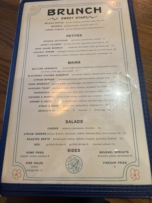 Menu photo 6 Atrium Atlanta, GA Menu photo 6 Atrium Atlanta, GA