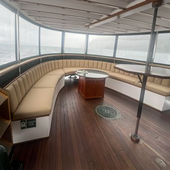 Discovery Journeys - The rear fantail area refinished - Boat Charters Near Me - Seattle, Washington