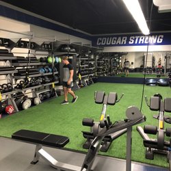 BYU Smith Fieldhouse - New training area on the academic side of the gym--battle ropes, TRX, kettlebells, etc.