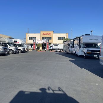 Giant RV - Montclair - Back lot - RV Dealers Near Me - Montclair, California