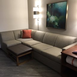 Comfortable lounging area and pullout sleeper sofa. Comfortable lounging area and pullout sleeper sofa.