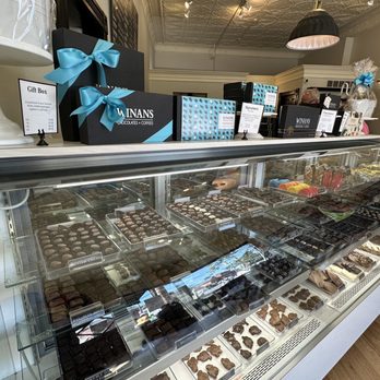 Winans Chocolates + Coffees - Chocolate case - Coffee & Tea Near Me - Columbus, Ohio