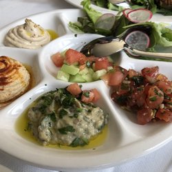 Ba'Ghetto - Fantasie di salse Hummus/ceci, Tahini/sesamo, Baba Ganush/melanzane