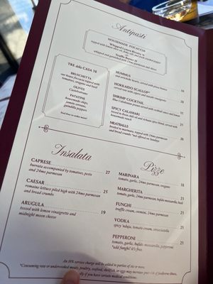 Menu photo 2 Salina Los Angeles, CA