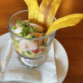 Cooks Tavern - Shrimp with mango salsa, plantains - New American Near Me - Tacoma, Washington Cooks Tavern - Shrimp with mango salsa, plantains - New American Near Me - Tacoma, Washington