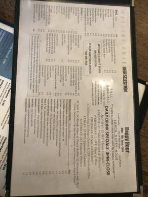 Menu photo 4 The Wayside Pub Lake Jackson, TX