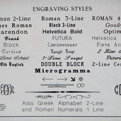 A B C Engraving