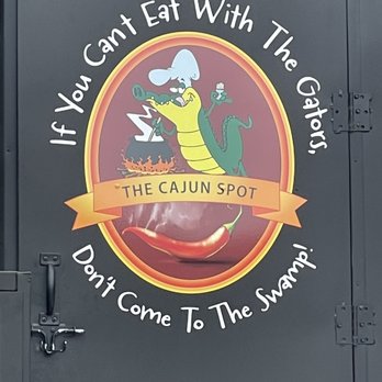 The Cajun Spot - a sign for the cajun spot - Food Trucks Near Me