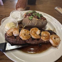 Rustic Oak Cabin Steakhouse
