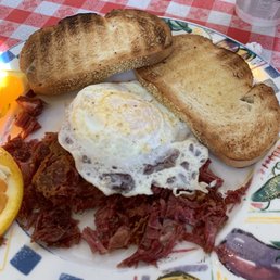 Corn beef hash plate....yummm