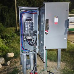 Mister Volts - Electrical panel supplying portable charger for Macon Transit Authority
