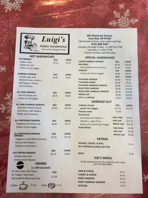 Luigi’s by null